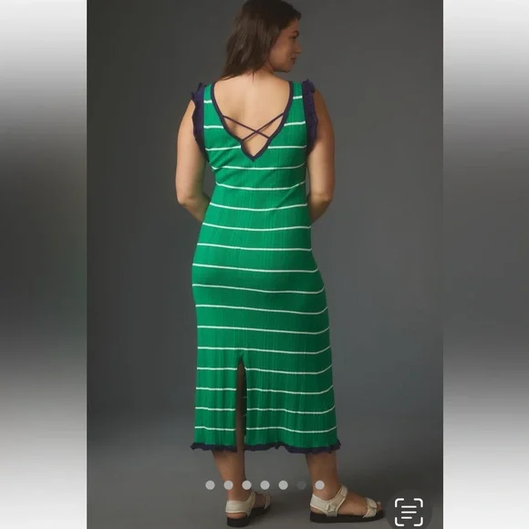 Anthropologie NWT Daily Practice by Anthropologie Sweater Midi Dress size 1X. - Picture 2 of 13